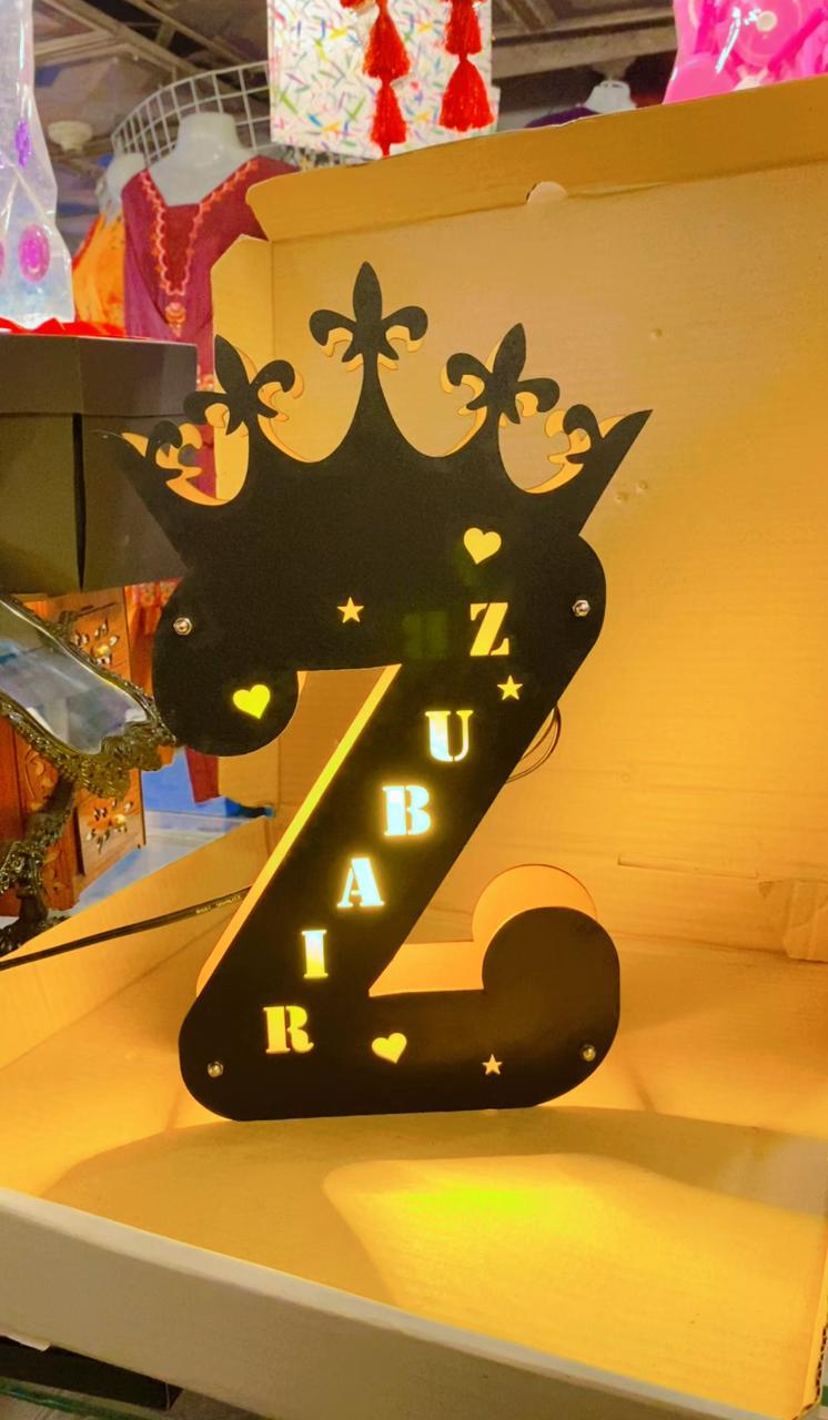 Custom Wood Lamp